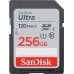 Карта памяти SDXC (UHS-1) SanDisk Ultra 256Gb class 10 (120Mb/s)