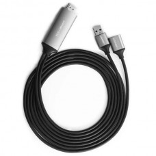 Конвертер UGREEN CM151 USB to HDMI Digital AV Адаптер кабель 1.5 метра (50291)