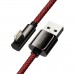 Кабель угловой Baseus Legend Elbow USB - iPhone (Lightning) CACS000009 1 метр