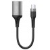 Переходник XO NB201 USB to Type-C (OTG Адаптер - вилка розетка)