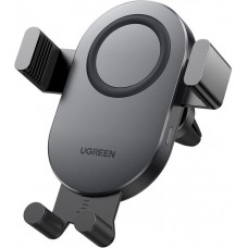 Авто-держатель и беспроводная зарядка UGREEN CD256 15W Wireless Car Charger серый