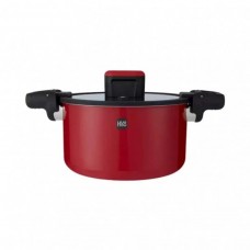 Кастрюля-cкороварка Xiaomi HuoHou HU0160 Stainless Steel Enamel Micro Pressure Cooker (красная)