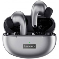 Наушники беспроводные Lenovo LP5 серебристые