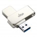 Флеш накопитель металлический - поворотный Xiaomi AIGO U330 USB 3.2 64 Gb