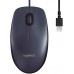 Мышь проводная Logitech B100 черная