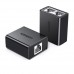 Сплиттер - соединитель витой пары Ugreen CM210 RJ-45 1 To 2 Ethernet Converter набор 2 штуки (50923)
