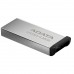 Юсб флеш накопитель металлический A-DATA UR 350 128Gb USB 3.2 серебристо черный