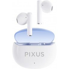 Беспроводные наушники Bluetooth-гарнитура Pixus Space белая