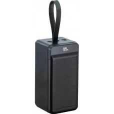 Аккумулятор портативный XO PR160 80000 mAh QC 22.5W PD 20W мобильная батарея черная