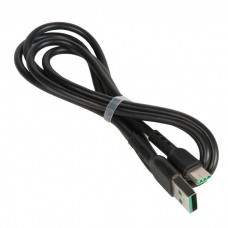Кабель Hoco X33 USB - Type-C 5A Surge charging пропускаемая сила тока 5 ампер черный