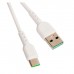 Кабель Hoco X33 USB - Type-C 5A Surge 5 ампер 6931474706126 белый