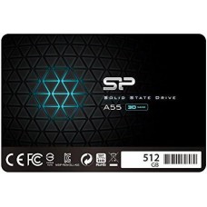 Накопитель SSD 512 ГБ SATA3 Silicon Power A55  2.5'' (SP512GBSS3A55S25)