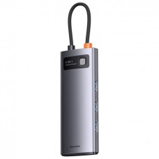 Хаб конвертер Baseus Metal Gleam Series 4-in-1 Multifunctional Type-C WKWG070113