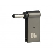 Адаптер переходник для зарядки ноутбука Type-C-DC 4.0 * 1.7 мм 100 W