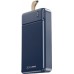 Внешний аккумулятор - портативная доп батарея REMAX RPP-289 Pure 30000mAh 20w синий