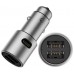 Авто зарядное устройство Xiaomi Car Quick Charger 3.0 36W 2 USB + Type-C (GDS4053CN) серебристое
