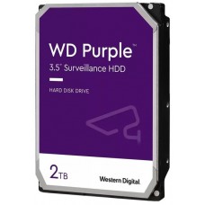 Жесткий диск внутренний WD Purple 3.5 2TB SATA 256MB (WD23PURZ)