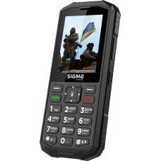 Телефон защищенный Sigma X-treme PA68 черный