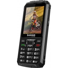 Кнопочный телефон Sigma mobile X-treme PR68 черный - противоударный защищенный