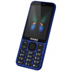 Телефон кнопочный Sigma mobile X-style 351 LIDER синий