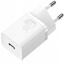 Зарядное устройство для Apple серий 8 - 12 - Baseus Super Si 20W USB-C (CCSUP-D02) белый