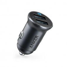 Зарядное устройство для авто Anker 24W PowerDrive 2 Alloy A2727 (А2727011) 4.8A 2 USB-A