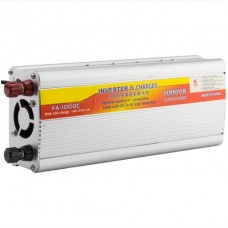 Инвертор 12V в 220V SUA-1000W с зарядкой 10А + USB