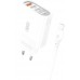 Зарядное устройство - блок 4 порта USB - XO L100 fast charger с быстрой зарядкой QC3.0