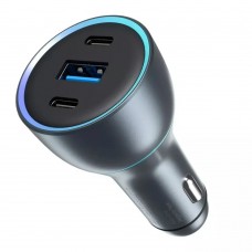 Авто зарядное устройство Proove Super Charge 130W (USB + 2*Type-C) 3 порта