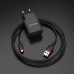 Зарядное устройство комплект с кабелем micro-USB - BOROFONE BA20A Sharp набор черный