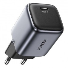 Блок - зарядный адаптер Ugreen CD319 Nexode 30W сетевое зарядное устройство серое