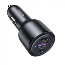 Автомобильное зарядное устройство UGREEN CD239 3 выхода - 2С + 1U 69W (20467)