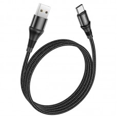 Кабель для быстрой зарядки HOCO X50 Excellent USB - Type-C 3 ампера 1 метр черный