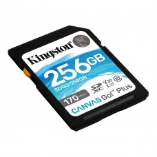 Карта памяти SDXC Kingston Canvas Go Plus 256 Gb UHS-1 U3 V30 (SDG3/256GB)