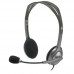 Наушники с микрофоном - накладная гарнитура Logitech H111 Stereo (981-000593)