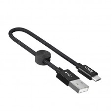Кабель с усиленной оплеткой HOCO X35 micro-USB зарядное 25 см короткий шнур