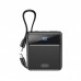 Внешняя портативная батарея XO PR224 fast charging dual line 10000 mAh с 2 кабелями черная