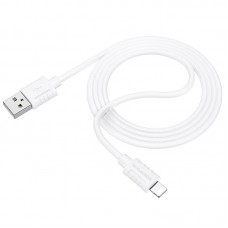 Кабель силиконовый Borofone BX52 Airy - USB на Lightning белый