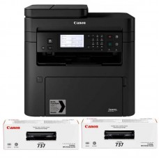 МФУ лазерное Canon MF237w + 2 картриджа Canon 737 WiFi A4 черно белое