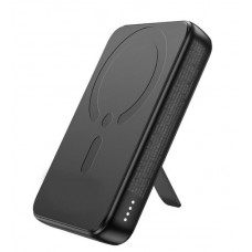 Магнитный павер банк - зарядное 2-in-1 Foldable Magnetic Wireless Charger with 5000mAh power bank D8