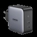 Зарядное устройство UGREEN CD254 100W Smart Charger евро вилка (50327)