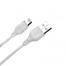 Кабель эластичный XO NB103 USB - Lightning 1 метр Белый