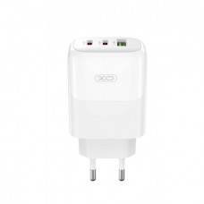 Зарядное устройство - адаптер питания XO L139 65W GaN nitride 1 USB-A 45W + 2 USB-C 65W