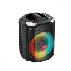 Беспроводная акустика - караоке система XO F48 Dual Wheat 8" Phantom RGB Bluetooth Speaker 40W