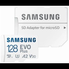 Карта памяти Samsung Evo Plus microSDXC 128 GB C10 U3 V30 R130 MB/s (MB-MC128KA/EU)