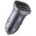 Авто зарядное Ugreen CD130 20W 2 порта USB + Type-C (30780) адаптер быстрой зарядки