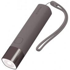 Фонарик + павер банк Solove X3S Portable Flashlight USB-C серо коричневый (purple)
