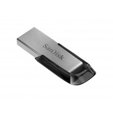 Флеш накопитель металлический USB 3.0 SanDisk Ultra Flair 128 Gb серебристый с черным