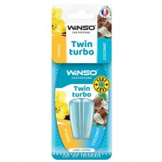 Ароматизатор с двойной капсулой Winso Twin Turbo - Vanilla & Coconut 538380