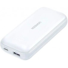 Внешний аккумулятор - скозная зарядка 2-сторонняя UGREEN PB501 10000mAh 30W Two-way белый